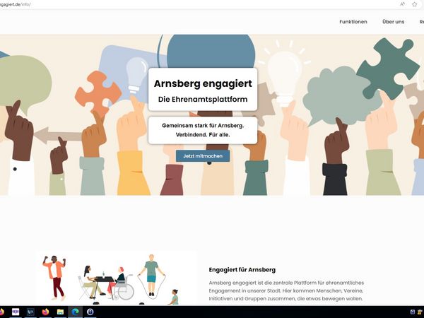 Ehrenamtsplattform Arnberg engagiert