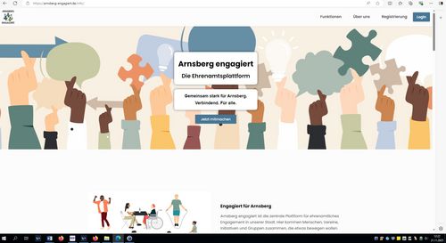 Ehrenamtsplattform Arnberg engagiert