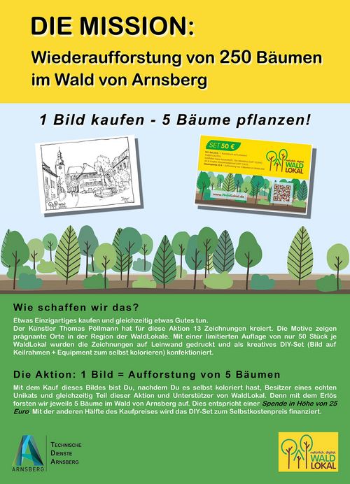 Plakat Waldlokal