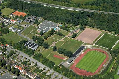 Luftbild des Sport-Sole-Parks