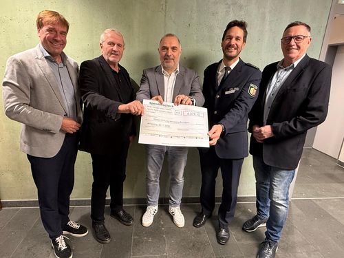 Spendenübergabe Benefizkonzert