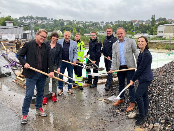 Spatenstich Neubau Rettungswache Arnsberg