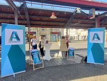 Infostände der Stadt Arnsberg am Internationalen Tage gegen Rassismus