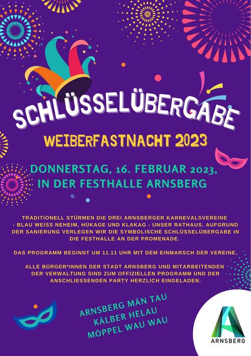 Weiberfastnacht 2023