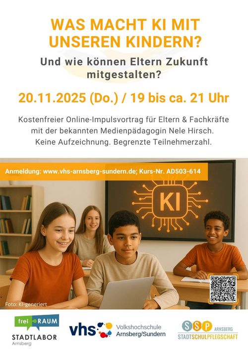 Online-Vortrag zum Thema KI