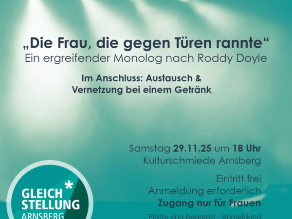 Theaterabend "Die Komplizen*" - Grafik