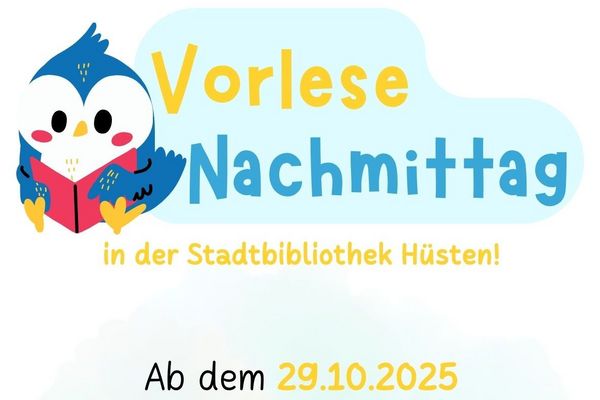 Vorlesenachmittag Stadtbibliothek Hüsten