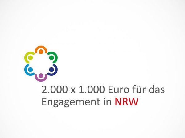 2000 x 1000 Euro für das Engagement