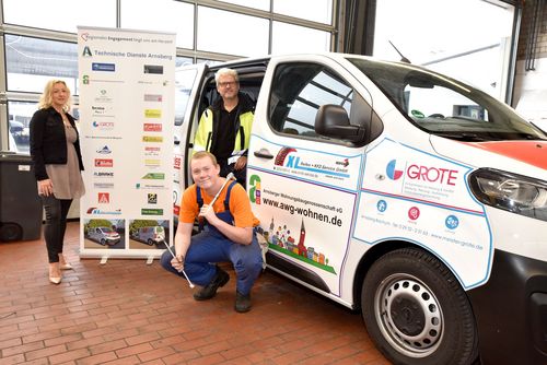 Sponsoring-Bus der Technischen Dienste Arnsberg