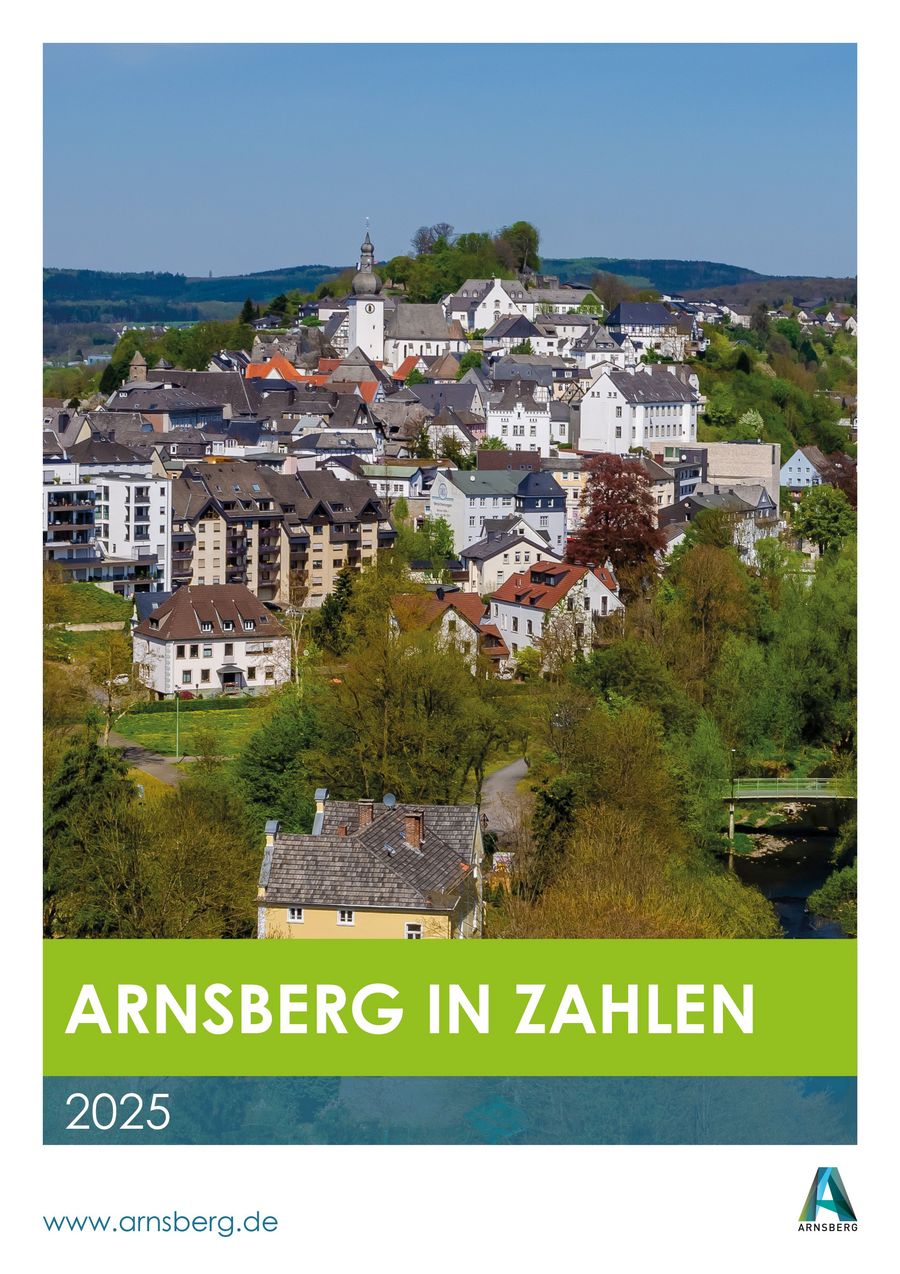 Vorschaubild der Broschüre "Arnsberg in Zahlen"