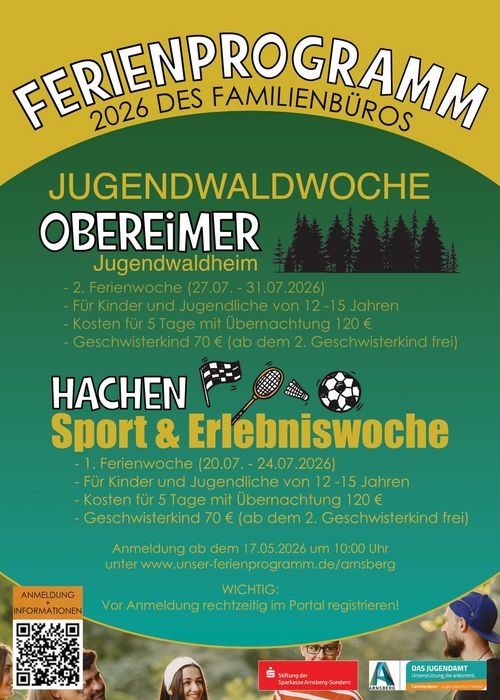 Sommerferienprogramm 2026 - 1