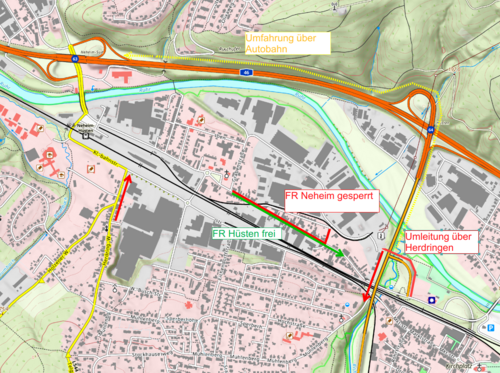 Ausbau der Bahnhofstraße