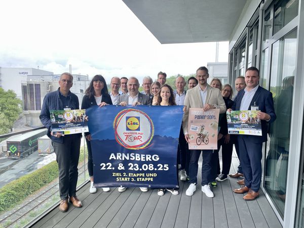 Countdown zur Lidl Deutschland Tour in Arnsberg 2025