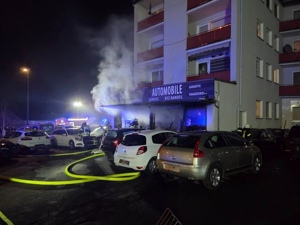 Feuer Graf-Gottfried-Straße