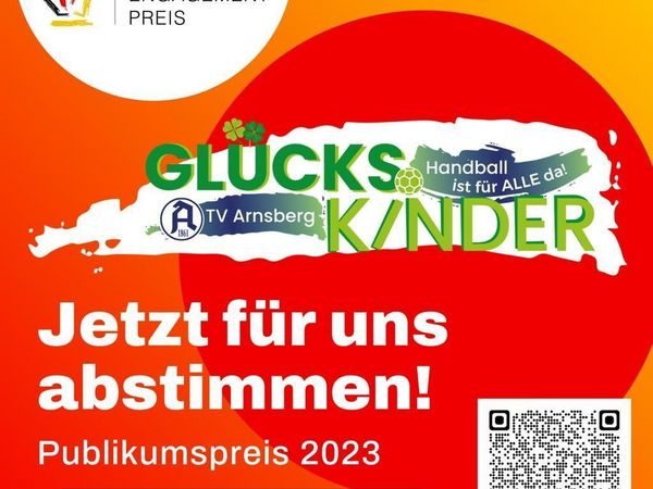 Abstimmen für die Glückskinder