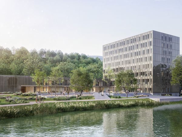 Visualisierung Rathaussanierung © v-architekten / rendertax