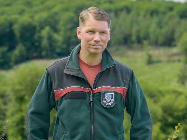 Stadtförster Sebastian Demmel