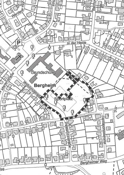 Lageplan Bergheim