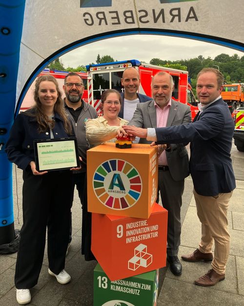 Start Klimadashboard Arnsberg