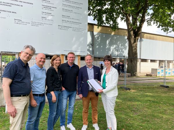 Vorstellung Förderbescheid Große Wiese