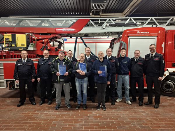 Ehrung Jugendfeuerwehr