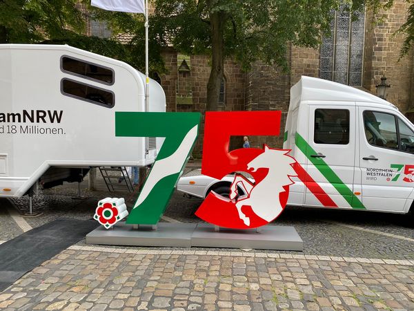 Jubiläumstruck 75 Jahre NRW