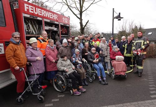 Blaulicht Tag am Caritas Wohnheim St. Christopherus