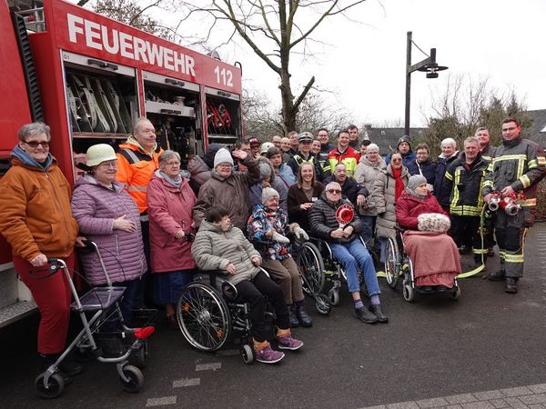 Blaulicht Tag am Caritas Wohnheim St. Christopherus