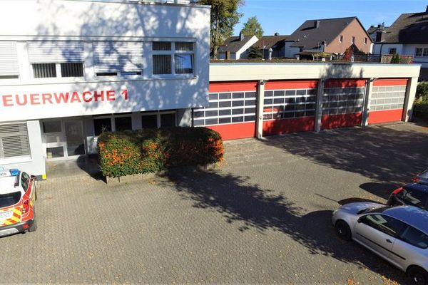Rettungsdienstseite der Feuer- und Rettungswache 1 in  Neheim