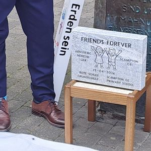 Enthüllung Freundschaftsstein
