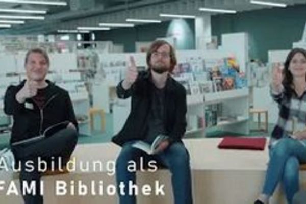 Vorschaubild "Ausbildungsberufe" - FaMI Bibliothek