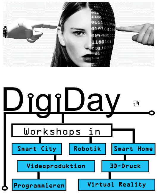 Plakat des 1. Arnsberger Digidays 